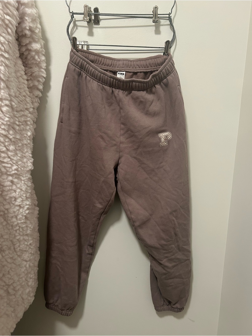 PINK Victoria's Secret Fleece Joggers - Mauve